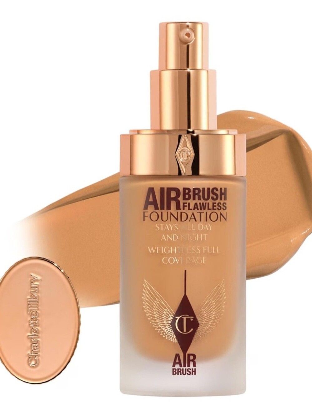 Charlotte Tilbury Airbrush Flawless Matte Foundation 1oz 10 Neutral- Tan BNIB